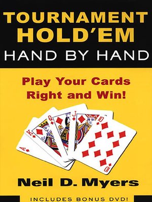 cover image of Tournament Hold 'em Hand by Hand